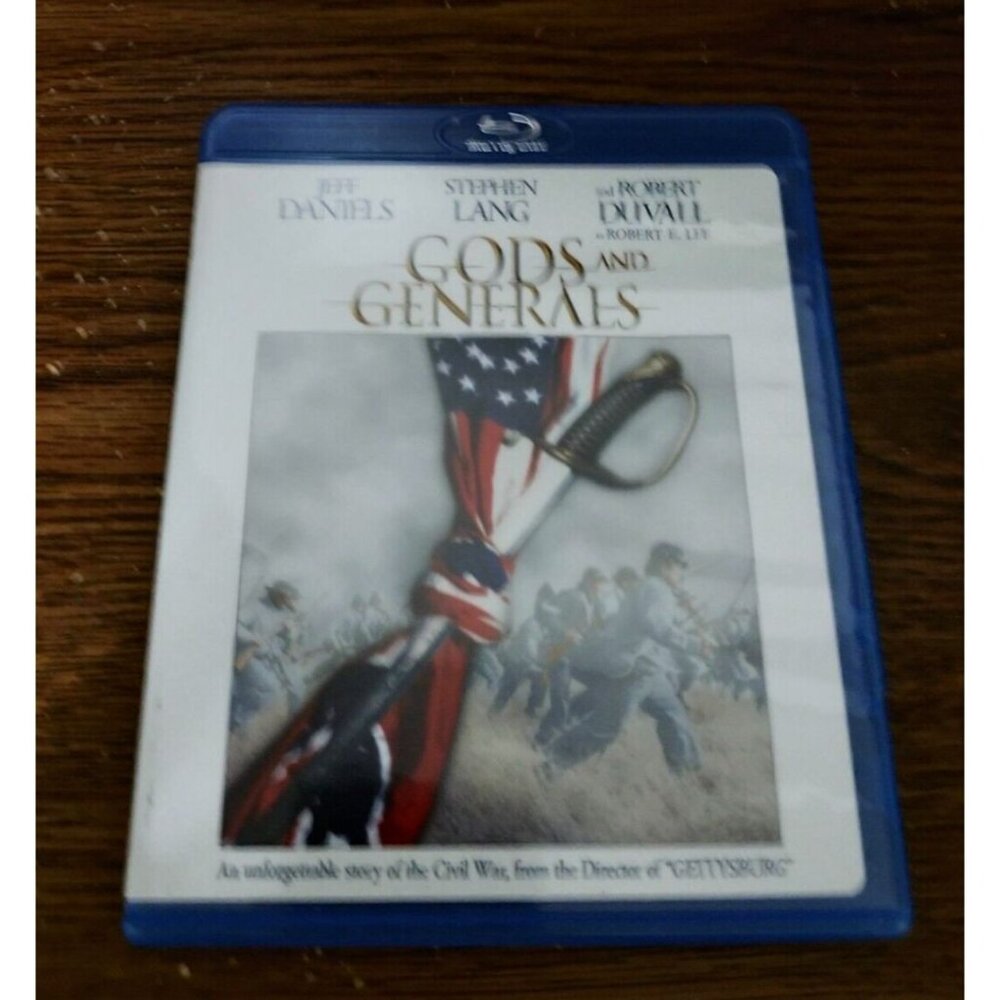 Gods and Generals (Blu-ray Disc, 2007, Canadian ) Robert Duvall